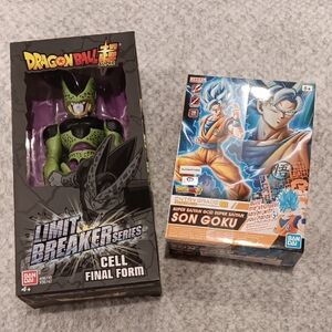 NIB, Dragon Ball Super Cell Final Form Figure and Son Goku Build Kit